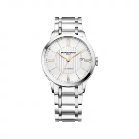 名仕/Baume & Mercier 克莱斯麦 Classima 系列 精钢, 抛光 自动机械机芯 男表 BMM0A10374