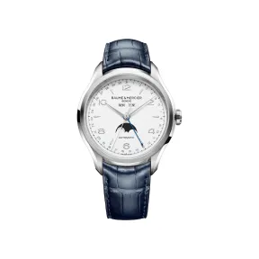 名仕/Baume & Mercier 克里顿 Clifton 系列 精钢, 抛光/缎面打磨 自动机械机芯 男表 BMM0A10450