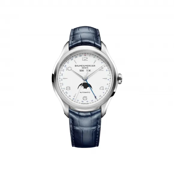 名仕/Baume & Mercier 克里顿 Clifton 系列 精钢, 抛光/缎面打磨 自动机械机芯 男表 BMM0A10450