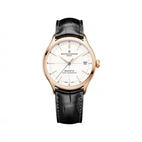 名仕/Baume & Mercier 克里顿 Clifton 系列 抛光/缎面打磨 自动机械机芯 男表 BMM0A10469