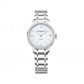 名仕/Baume & Mercier 克莱斯麦 Classima 系列 精钢, 抛光 自动机械机芯 女表 BMM0A10479