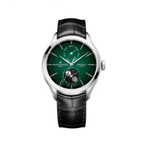 名仕/Baume & Mercier Clifton系列 42.00 MM 拉丝/抛光钢 自动机械机芯 男表 MOA10654