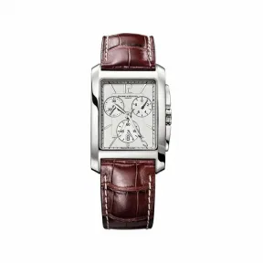 名仕/Baume & Mercier Hampton系列 45 x 30 MM 钢 石英机芯 男表 MOA8823