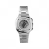 柏莱士/Bell&ross Instruments 系列 42MM 磨砂和抛光精钢 自动机械机芯 男表 BR05C-BL-ST-SST