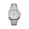 柏莱士/Bell&ross Instruments 系列 42MM 磨砂与抛光精钢 自动机械机芯 男表 BR05C-SI-ST-SST