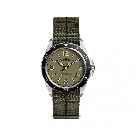 柏莱士/Bell&ross vintage 系列 41MM 磨砂-抛光精钢 自动机械机芯 男表 BRV292-MKA-ST-SF