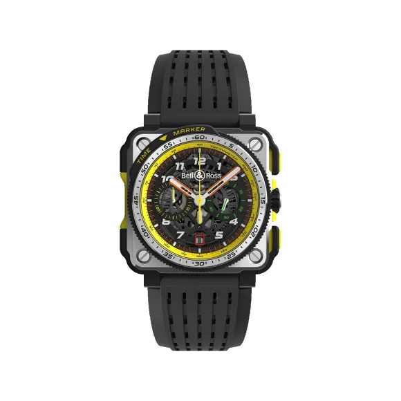 柏莱士/Bell&ross Experimental 系列 45MM PVD镀层钛金属和陶瓷 自动机械机芯 男表 BRX1-RS19-SRB