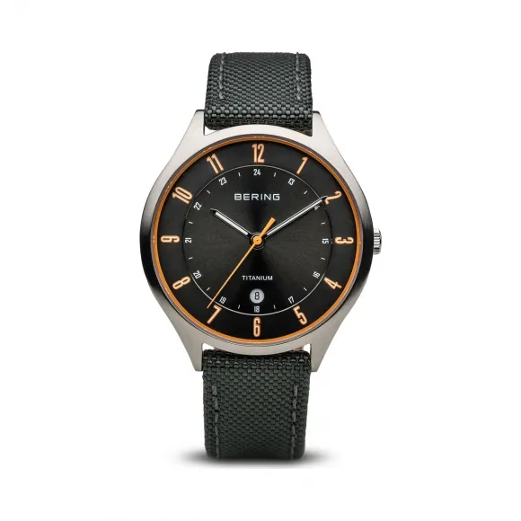 白令/Bering Titanium 系列 男士 手表 11739-879