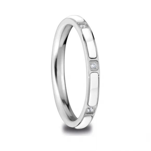 白令/Bering Ceramic Link 系列 女士 戒指 503-15-X1