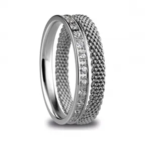 白令/Bering Arctic Symphony 系列 中性 戒指 Oslo