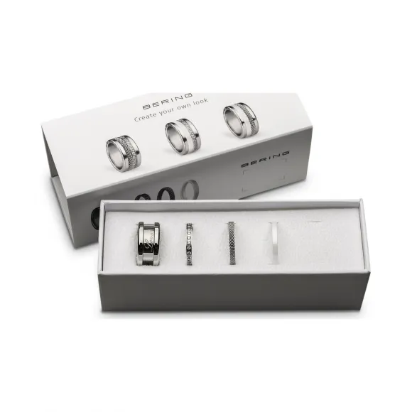 白令/Bering Arctic Symphony 系列 女士 戒指 Symphony-Set4