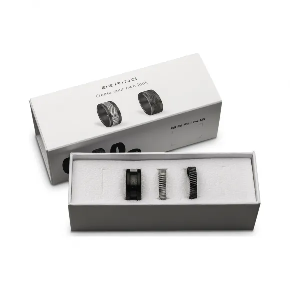 白令/Bering Arctic Symphony 系列 男士 戒指 Symphony-Set9