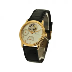 宝珀/Blancpain 33MM 18K黄金 手动机械机芯 女表 0023-1418-55