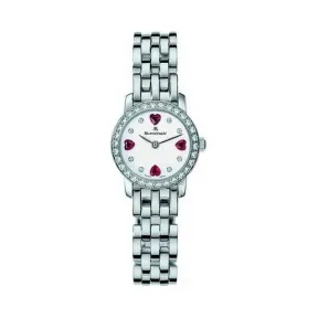 宝珀/Blancpain 特别系列 18k白金镶钻 自动机械机芯 女表 0062-1997-75