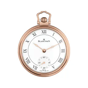 宝珀/Blancpain Villeret系列 红金表壳 手动机械机芯 男表 0151-3631-00A