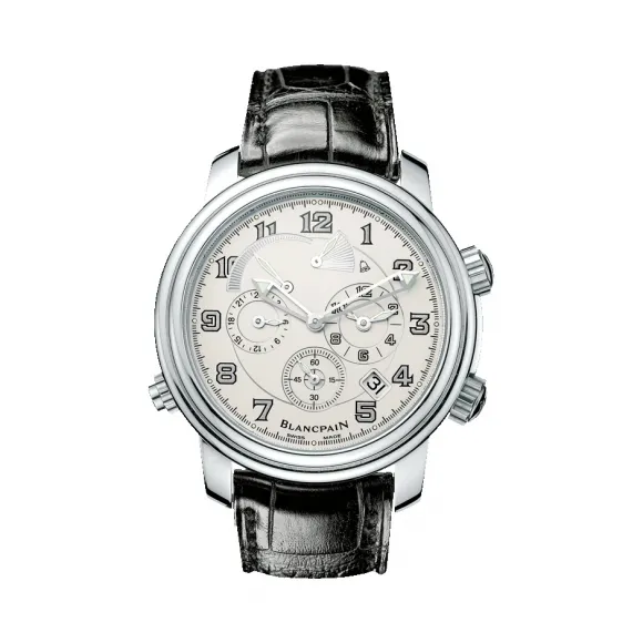 宝珀/Blancpain 领袖系列 18K白金 自动机械机芯 男表 2041-1542M-53B