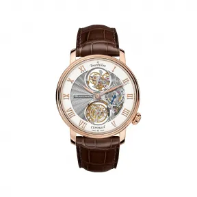 宝珀/Blancpain 巨匠系列 红金表壳 手动机械机芯 男表 2322-3631-55B