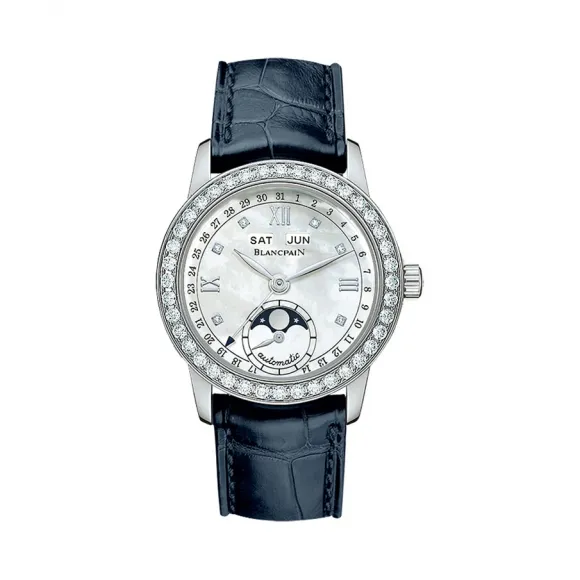 宝珀/Blancpain 莱芒湖 Leman 系列 不锈钢 自动机械机芯 女表 2360-4691A-55B