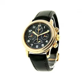 宝珀/Blancpain 38MM 玫瑰金 自动机械机芯 男表 2585F-3630-64B