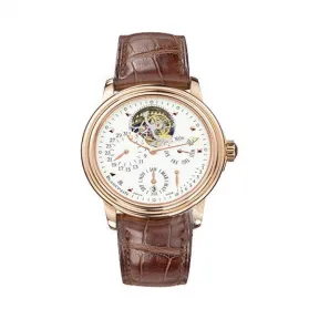 宝珀/Blancpain 领袖系列 18k玫瑰金 自动机械机芯 男表 2625-3618-53B