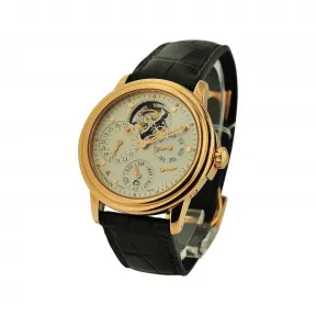 宝珀/Blancpain 巨匠系列 18k玫瑰金 自动机械机芯 男表 2625-3642-53B