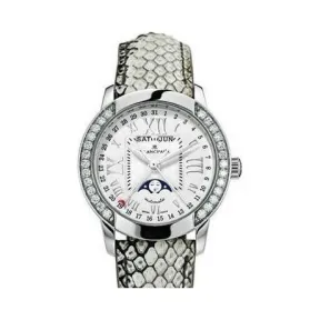 宝珀/Blancpain Women 女装腕表系列 18k白金镶钻 自动机械机芯 女表 3253-6044-56B