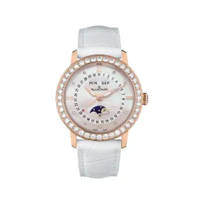 宝珀/Blancpain Women 女装腕表系列 红金表壳 自动机械机芯 女表 3663-2954-55B