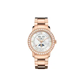 宝珀/Blancpain 女装系列 35 MM 红金 自动机械机芯 女表 3663-2954-76B