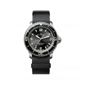 宝珀/Blancpain 五十寻系列 42.3 MM 钛金属 自动上链 男表 5010-12B30-NABA