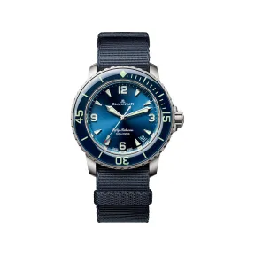 宝珀/Blancpain 五十寻系列 42.3 MM 钛金属 自动上链 男表 5010-12B40-NAOA