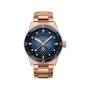 宝珀/Blancpain 五十噚系列 43 MM 红金 自动机械机芯 男表 5054-3640-76S