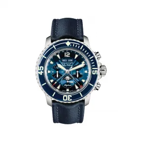 宝珀/Blancpain Fifty Fathoms 五十噚系列 精钢表壳 自动机械机芯 男表 5066F-1140-52B