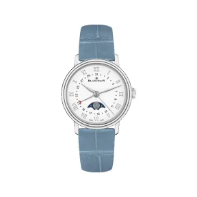 宝珀/Blancpain Villeret系列 精钢表壳 自动机械机芯 女表 6106-1127-95A