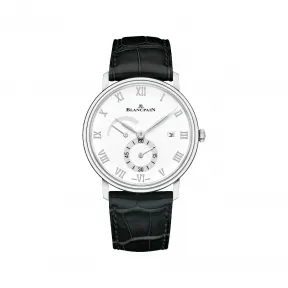宝珀/Blancpain Villeret系列 精钢表壳 手动机械机芯 男表 6606A-1127-55B