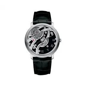 宝珀/Blancpain Villeret系列 白色金表壳 手动机械机芯 男表 6616-1530-55B