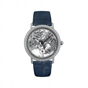 宝珀/Blancpain Villeret系列 白色金表壳 手动机械机芯 男表 6633-1900-55B