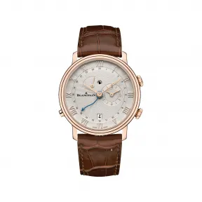 宝珀/Blancpain Villeret系列 红金表壳 自动机械机芯 男表 6640-3642-55B