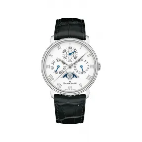 宝珀/Blancpain Villeret系列 精钢表壳 自动机械机芯 男表 6656-1127-55B