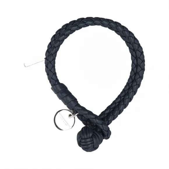 葆蝶家/Bottega Veneta  蓝色 羊皮 手链 113546-V001D-4014