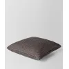 葆蝶家/Bottega Veneta 黑炭灰INTRECCIATO编织亚麻方形抱枕 118162V97001107