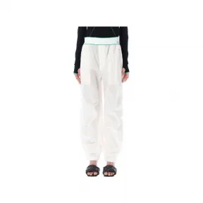 葆蝶家/Bottega Veneta 白色 反面标志刺绣绑带工装裤 22P707693VF4K0