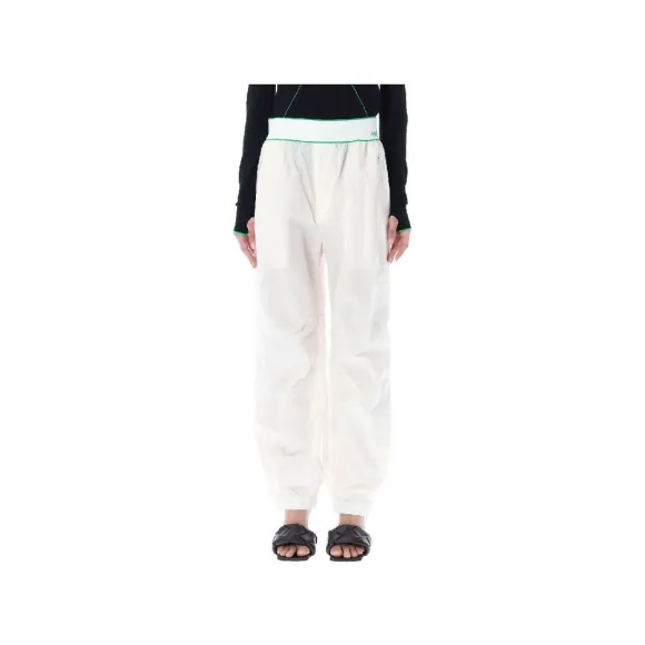 葆蝶家/Bottega Veneta 白色 反面标志刺绣绑带工装裤 22P707693VF4K0