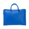 葆蝶家/Bottega Veneta 男士 蓝色 牛皮 手提包 248395-VQ131-4304