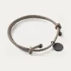 葆蝶家/Bottega Veneta 石灰色编织小羊皮手链 339580V001N2304