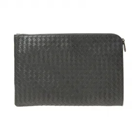 葆蝶家/Bottega Veneta  灰色 牛皮 手提包 406021-V4651-2015