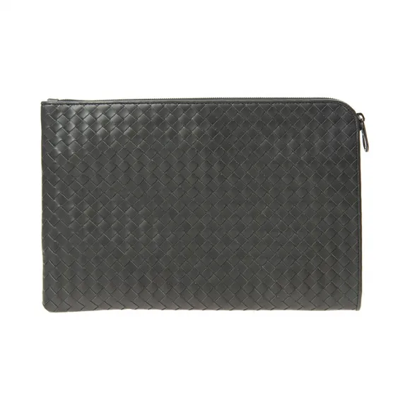 葆蝶家/Bottega Veneta  灰色 牛皮 手提包 406021-V4651-2015