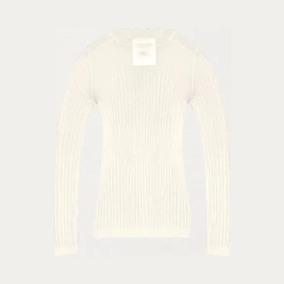 葆蝶家/Bottega Veneta 棉和尼龙混纺毛衣 460938V0JX09125