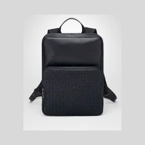 葆蝶家/Bottega Veneta 碧玺色NAPPA小羊皮双肩包 493805VEEE54071