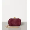 葆蝶家/Bottega Veneta INTRECCIATO编织 IMPERO CHAIN KNOT手拿包 498478VG0HH6209