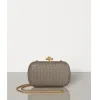 葆蝶家/Bottega Veneta CHAIN KNOT编织小羊皮手拿包 498478VO0BG2443